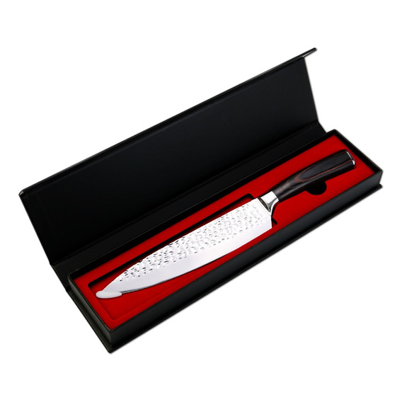 Cuchillo Chef Acero Alto Japonés Carbono Cocina Profesional 