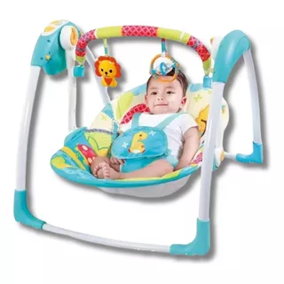 Cadeira Descanso Balanço Automática Musical Sáfari 0 - 11 Kg