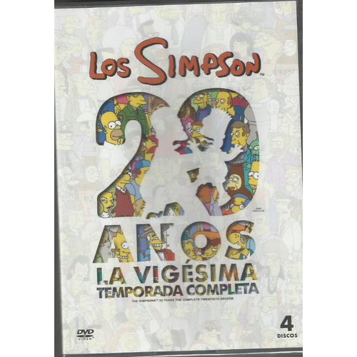 Los Simpson Temporada 20 Vigésima Dvd Serie