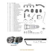 Kit Turbo F1000 F4000 Até 92 Motor Mwm 229-4 225-4 226-4