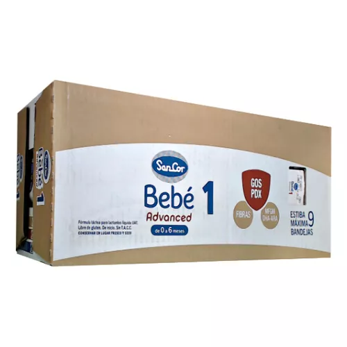 LECHE SANCOR BEBE 1 NUTRICION COMPLETA TETRA BRIK X 200 ML.