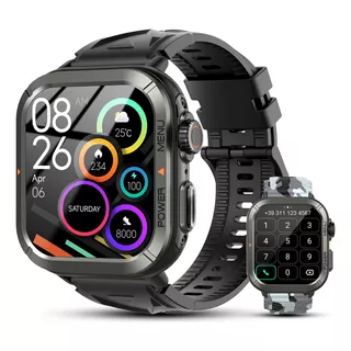 Reloj Inteligente  Smartwatch Reloj Militar Para Hombre Smart Watch Feipuqu W30 Función De Llamada A Prueba De Caídas Impermeable Antimagnético