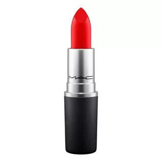 Labial Mac Matte Lipstick 3g Color Red Rock