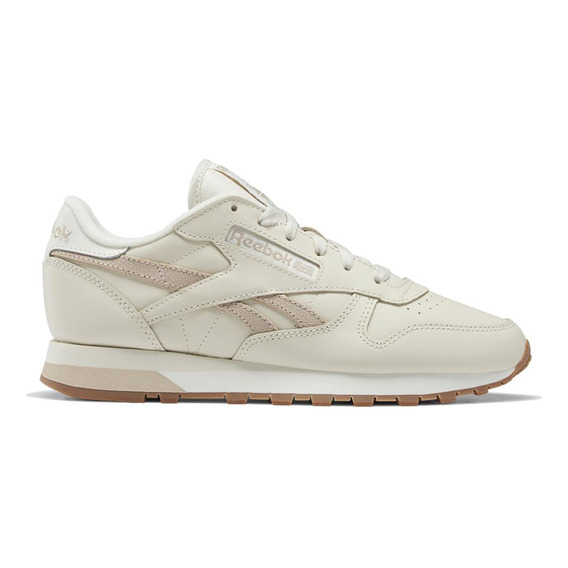 Tenis Reebok Classic Leather Mujer Beige