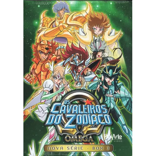 Os Cavaleiros Do Zodíaco dvd Ômega Nova Série Vol. 9