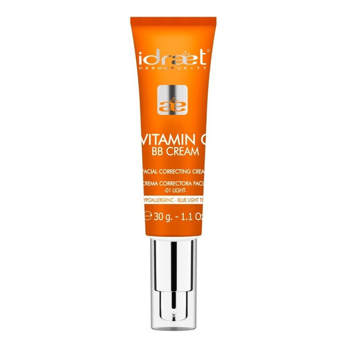 Base de maquillaje en crema Idraet Vitamina C BB Cream - 30mL 30g