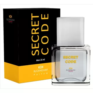 Perfume Secret Code Buckingham 25 Ml Masculino