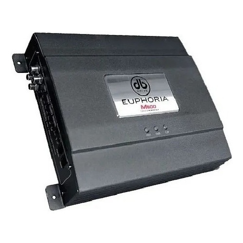 Dbdrive Euphoria M500 Amplificador Para Graves Clase D Sound Color Negro/gris