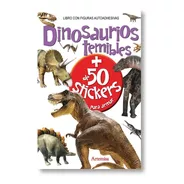 Libro Para Pintar Dinosaurios 50 Stickers Ed Artemisa