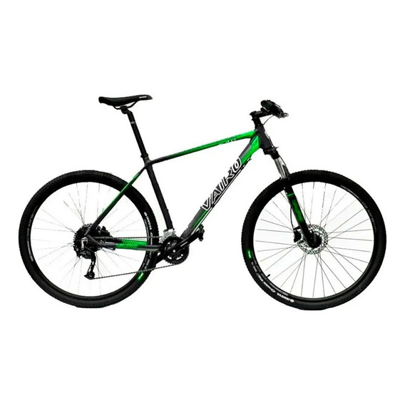 Mountain bike Vairo XR 4.0  2021 R29 S 18v frenos de disco hidráulico cambios Shimano color negro/verde  