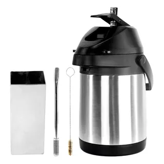 Kit Tereré Copo Bomba Garrafa Termica Inox - Escolha Modelo