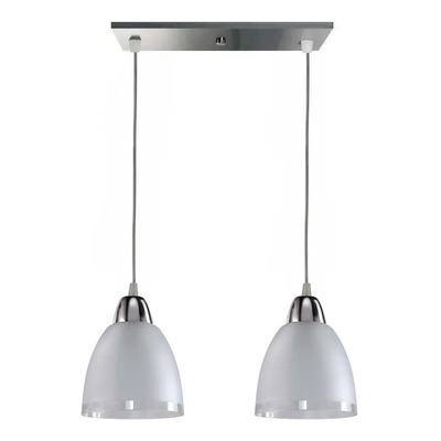 Colgante 1 Luz Vidrio Iluminación Moderna Deco Apto Led