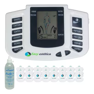 Aparelho De Fisioterapia Massagem Tens + Gel Condutor