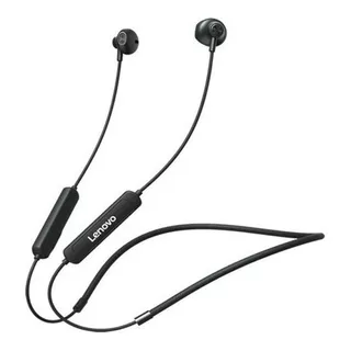 Auriculares Inalámbricos Bluetooth Lenovo Deportivos Sh1 Bluetooth 5.0 Negro