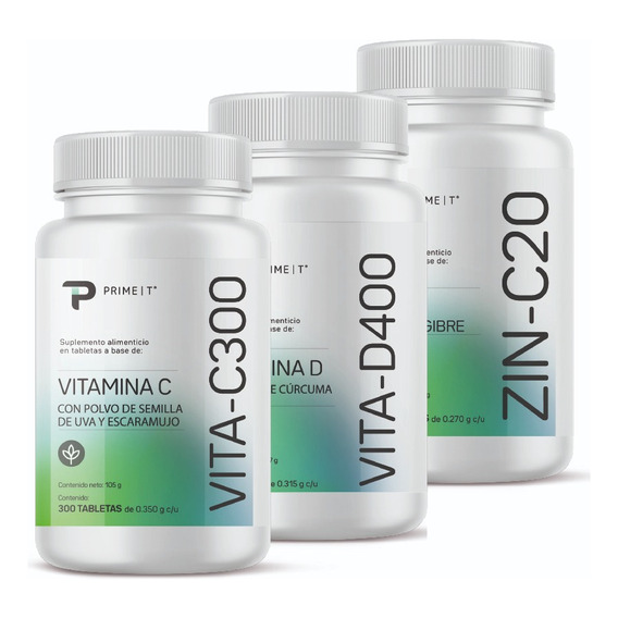 Vitamina C, Vitamina D3 Y Zinc Combo