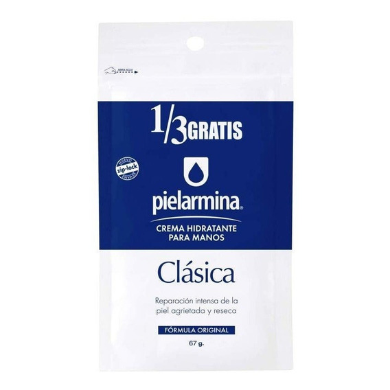  Crema de Manos Bolsa Clásica Fórmula Original 67 gr | Pielarmina