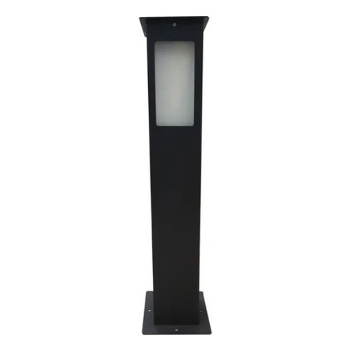 Farola De Piso Garden 60 Cm De Hierro Exterior E27 Led Color Negro