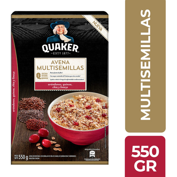 Avena Multisemillas Quaker 550gr