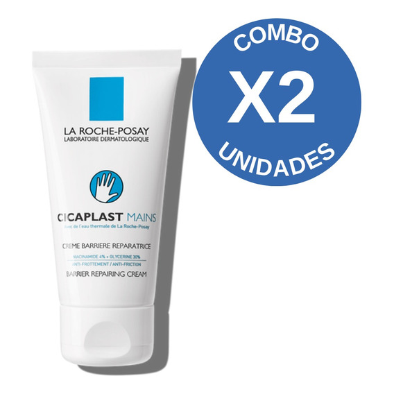 La Roche Posay Cicaplast Manos 50 Ml Pack X 2