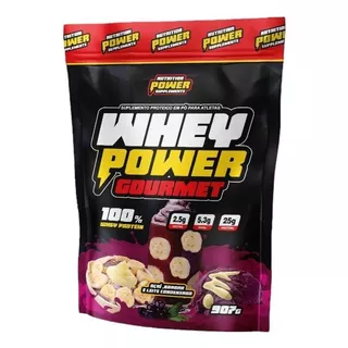 Whey Power Gourmet + Brinde 6 Sabores Disponíveis 