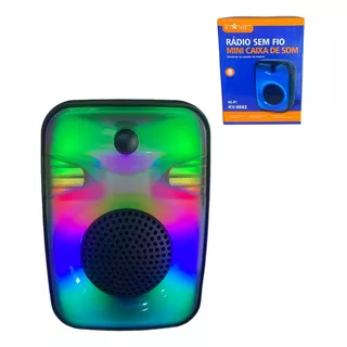 10 Caixa De Som Inova Kv-9882 Bluetooth Led