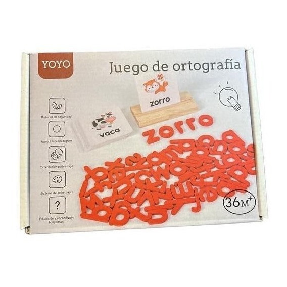 Juego Didáctico Infantil De Ortografía.