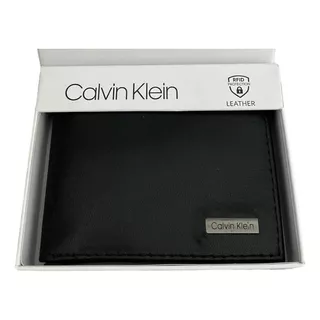 Carteira Masculina Calvin Klein Original Com Bloqueio Rfid
