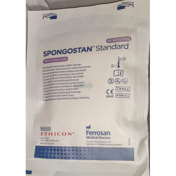 Spongostan Standar 7cm X 5cm X 1cm 1 Pieza 