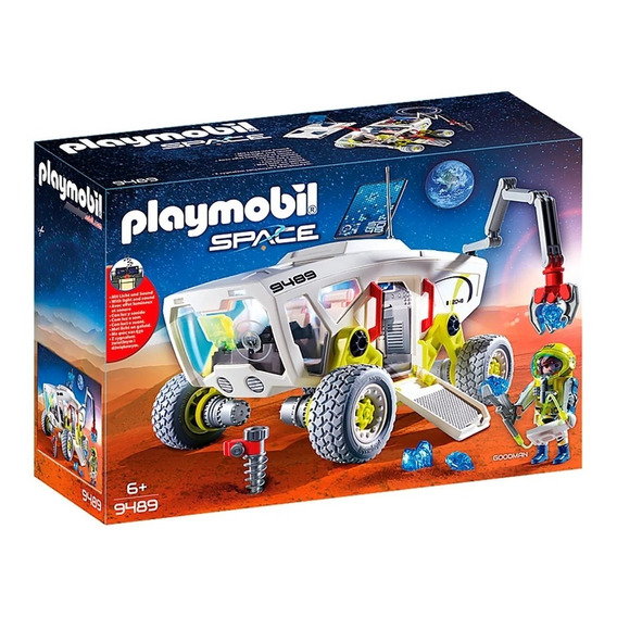 Playmobil Vehiculo De Reconocimiento Space 74 Piezas Febo