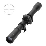 Mira Telescopica 4x20 Para Rifle Aire Comprimido + Montajes