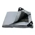 Lona Multiuso Jadever Jdtq8834 Impermeable De 4m X 3m Color Gris