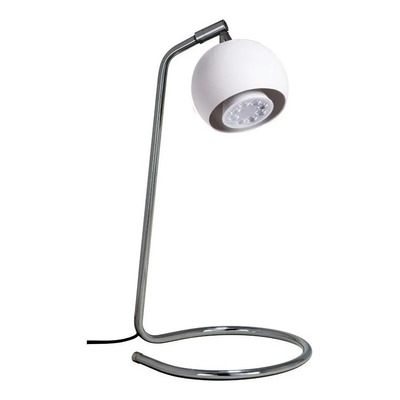 Velador Cromo Bocha Apto Led Gu10 Deco Moderno Luz Desing