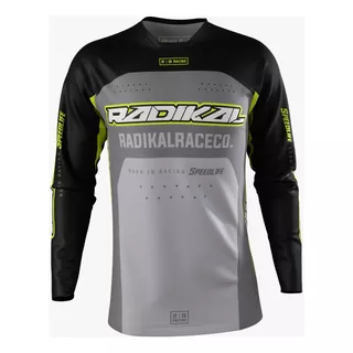 Jersey Radikal Mx Concept 2.0 Gris Mx / Atv / Moto Enduro