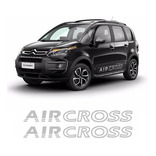 Faixa Lateral Air Cross Até 2015 Adesivo Prata Citroen