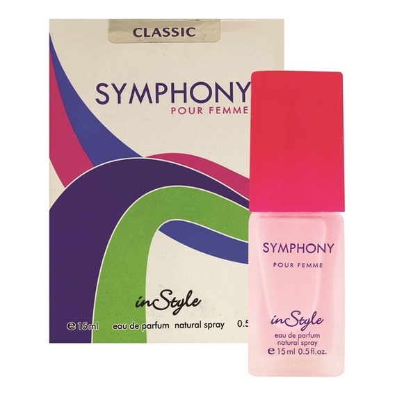 Perfume In Style Symphony 15ml Classic Pour Femme Para Dama 
