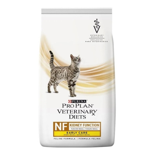 Purina  Pro Plan Alimento Veterinary Diets NF Kidney Function Early Care para gato adulto sabor mix en bolsa de 3.62kg