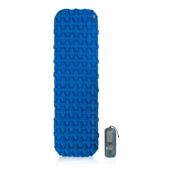 Colchon Inflable Ultraliviano Naturehike Color Azul