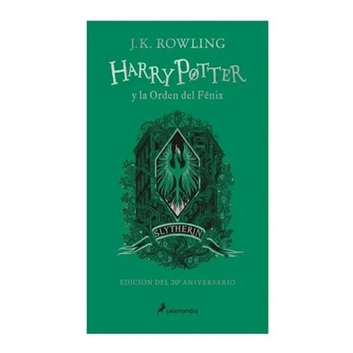 Harry Potter 5 Orden Del Fenix 20 Aniversario Slytherin