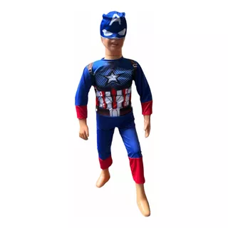 Disfraz Capitan America Niño Disfraces Superheroes Marvel F