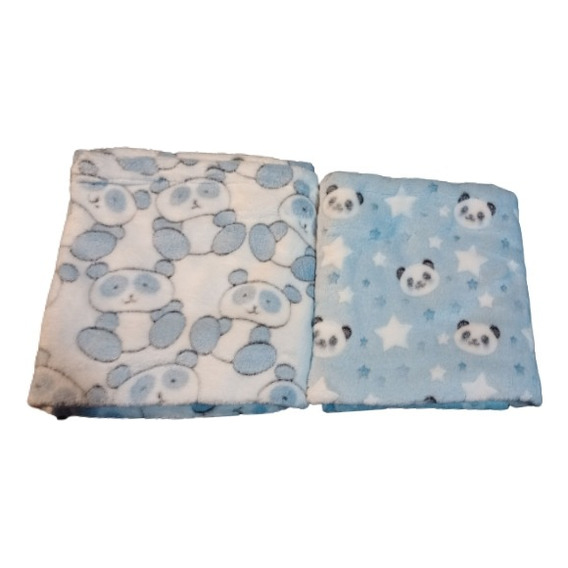 Manta Polar Soft Bebe Con  Diseños 80 X 75 Abrigada Suave