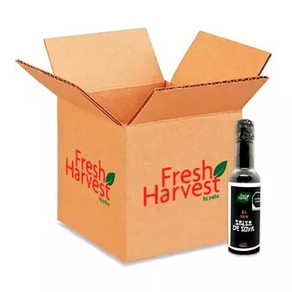 Caja Con 25pz De Salsa De Soya Fresh Harvest 190ml