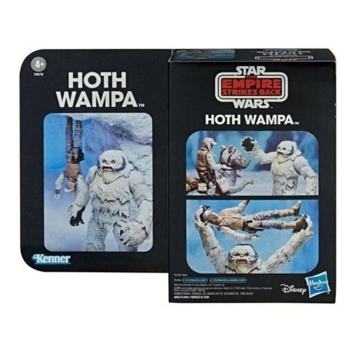 Star Wars  Hasbro Retro Collection  Black Series 6'' Hoth Wampa Sdcc 