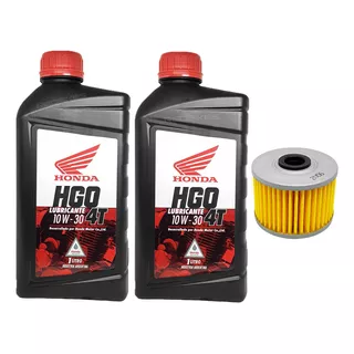 Kit Service Honda Cbx 250 Twister Filtro Aceite Hgo 10w30 M1