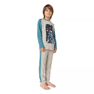 Pijama Varon Invierno Promesse Cotton Boys