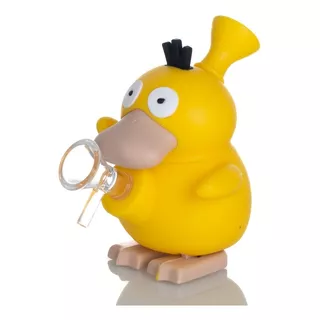 Bong De Silicona Pipa Agua Psyduck Boquilla De Vidrio