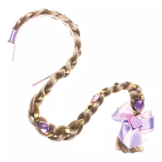 Trança Em Tiara De Cabelo Infantil Princesa Rapunzel 