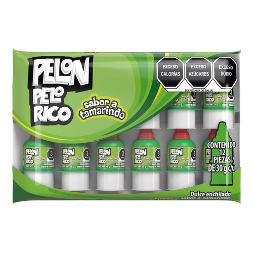 Hershey's Pelon Rico Tamarindo 360g 12 u