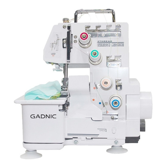 Máquina de coser overlock Gadnic Semi Industrial MAQCOS09 portable blanca 220V