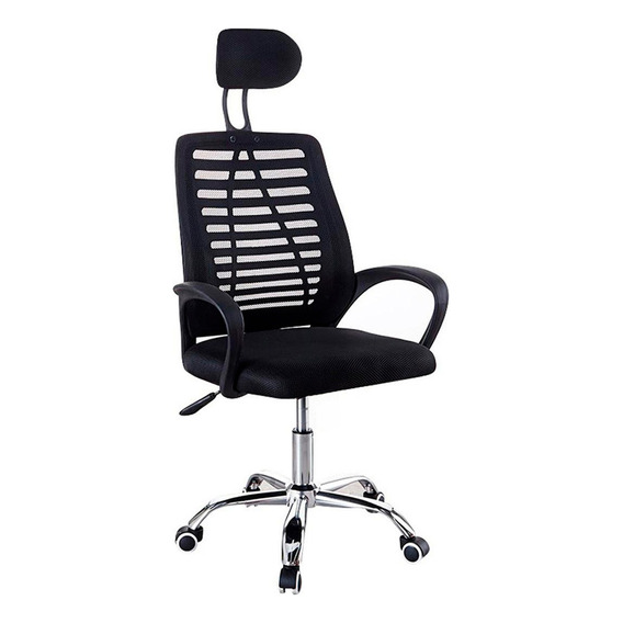 Silla Escritorio Ergonomica Oficina Pc Sillon Negro Mesh Material del tapizado Tela/Mesh