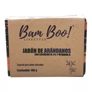 Jabón Arándanos Con Colágeno Y Vitamina H 100 Gr Bam Boo!